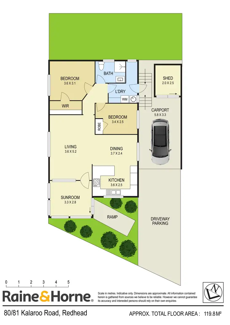Floorplan of Homely villa listing, 80/81 Kalaroo Road, Redhead NSW 2290