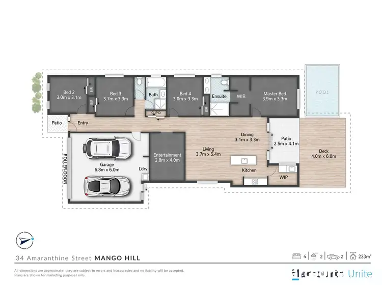 Floorplan of Homely house listing, 34 Amaranthine street, Mango Hill QLD 4509