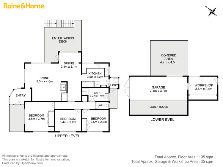 Floorplan of Homely house listing, 55 Auburn Road, Kingston Beach TAS 7050