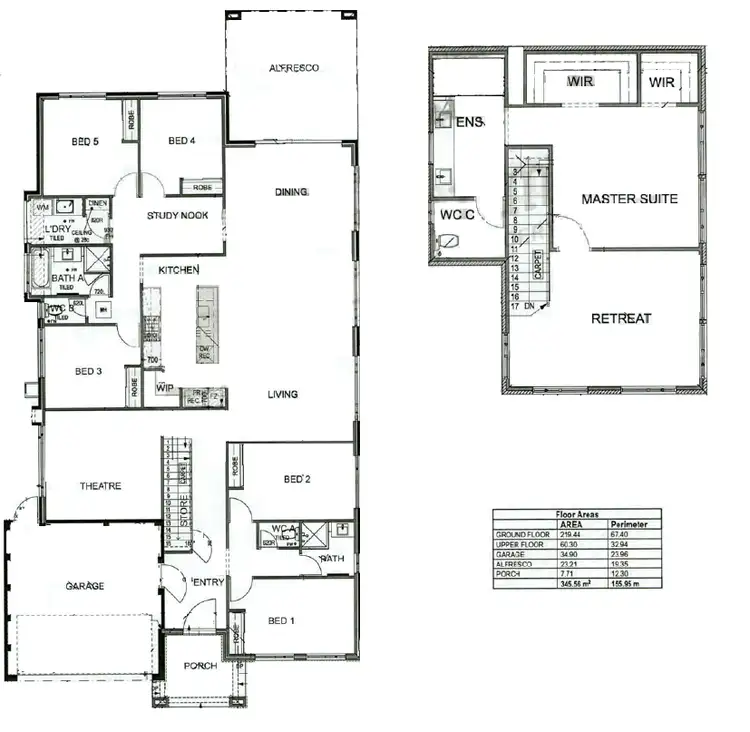 Floorplan of Homely house listing, 67 Setosa Loop, Byford WA 6122