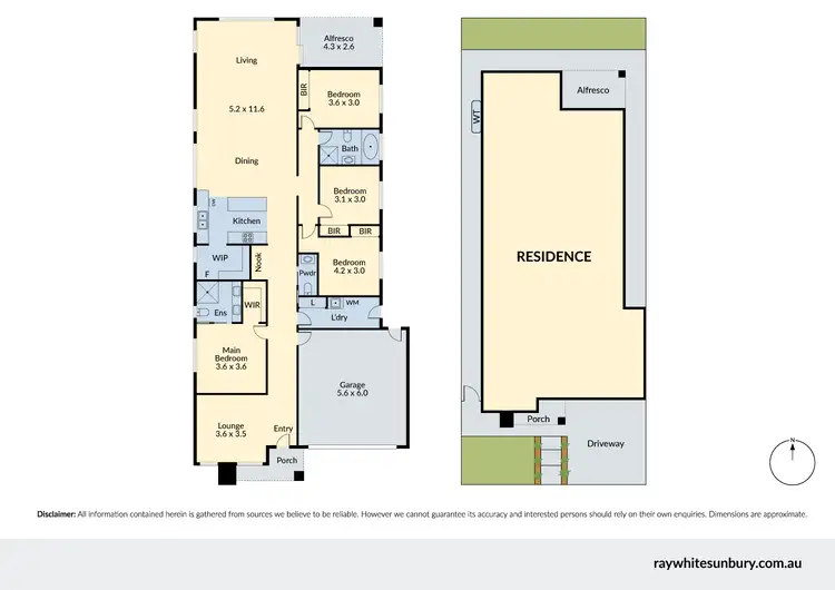 Floorplan of Homely house listing, 27 Macara Street, Sunbury VIC 3429