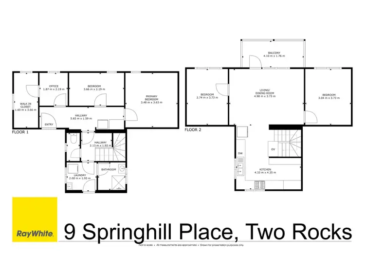 Floorplan of Homely house listing, 9 Springhill Place, Two Rocks WA 6037