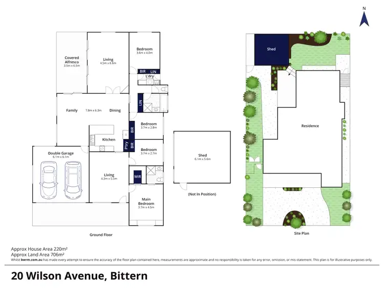 Floorplan of Homely house listing, 20 Wilson Avenue, Bittern VIC 3918