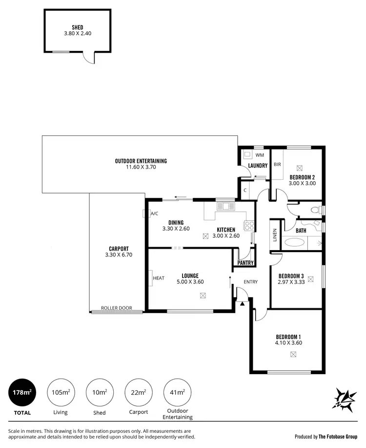 Floorplan of Homely other listing, 18 Vintners Walk, Hackham West SA 5163