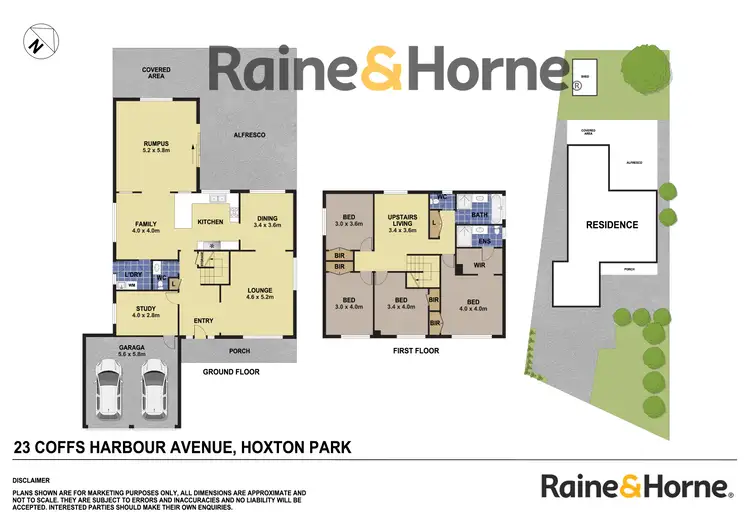 Floorplan of Homely house listing, 23 Coffs Harbour Avenue, Hoxton Park NSW 2171