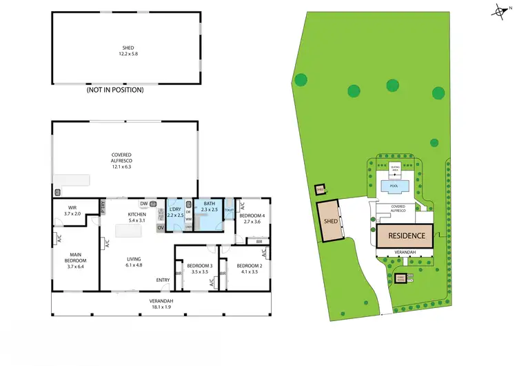 Floorplan of Homely house listing, 3 Rhain Street, Mount Low QLD 4818