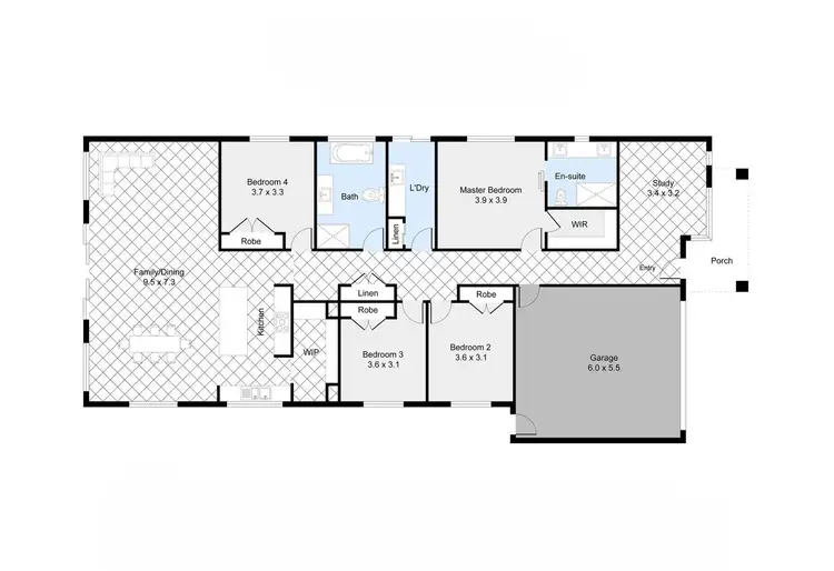 Floorplan of Homely house listing, 15 Fayalite Circuit, Donnybrook VIC 3064