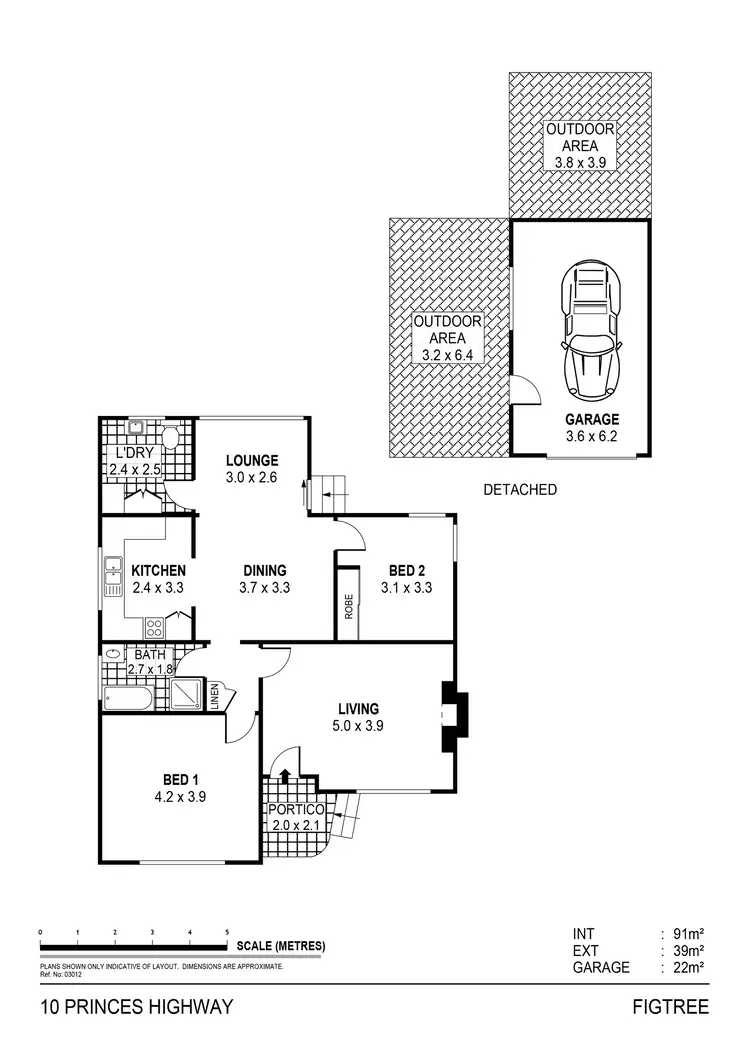 Floorplan of Homely house listing, 10 Princes Highway, Figtree NSW 2525