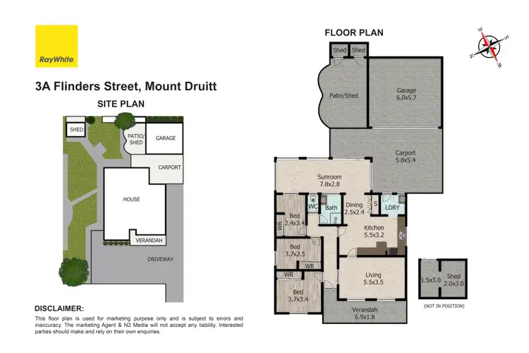 Floorplan of Homely house listing, 3A Flinders Street, Mount Druitt NSW 2770