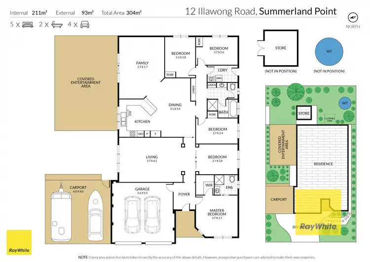 Floorplan of Homely house listing, 12 Illawong Road, Summerland Point NSW 2259