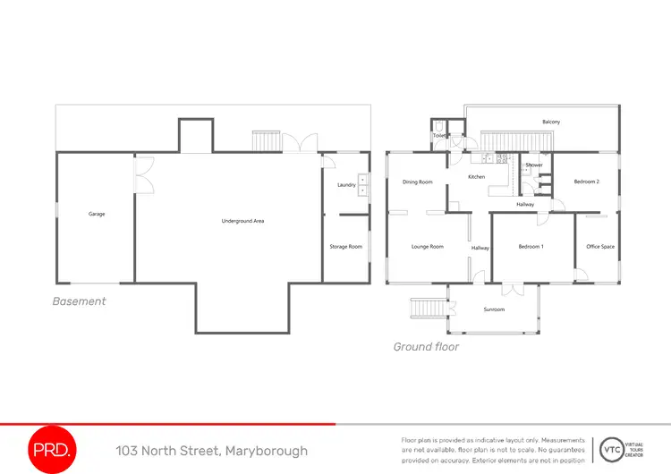 Floorplan of Homely house listing, 103 North Street, Maryborough QLD 4650