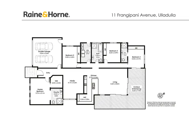Floorplan of Homely house listing, 11 Frangipani Avenue, Ulladulla NSW 2539