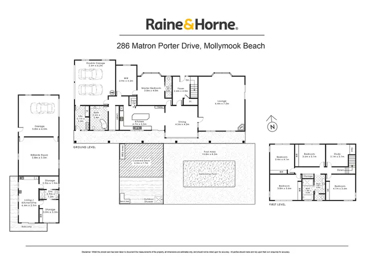 Floorplan of Homely house listing, 286 Matron Porter Drive, Mollymook Beach NSW 2539