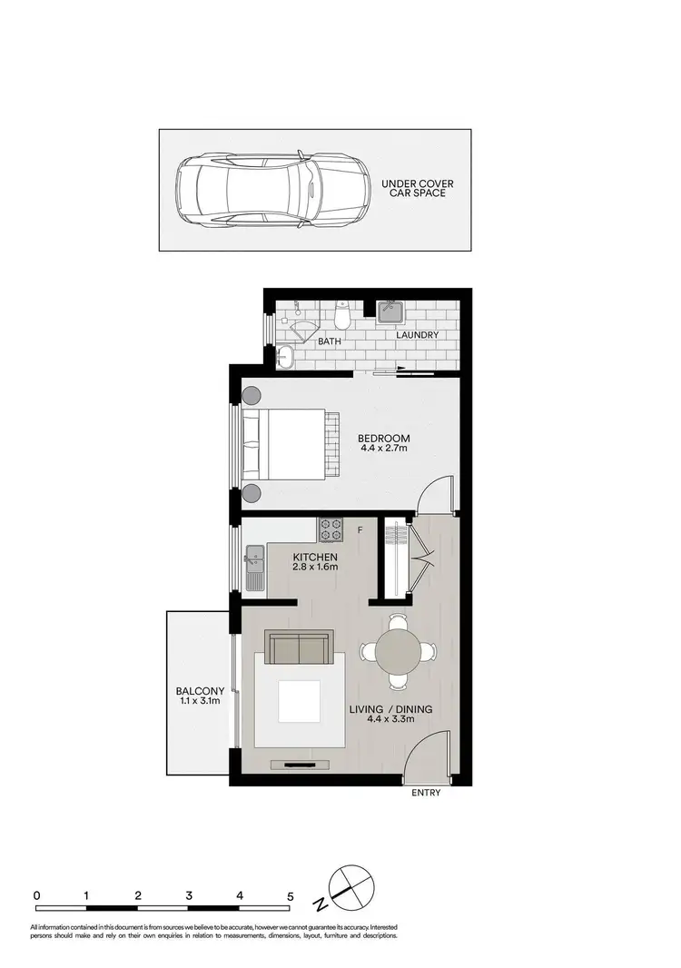 Floorplan of Homely apartment listing, 11/16 Maxim Street, West Ryde NSW 2114