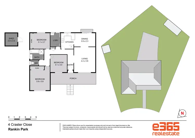 Floorplan of Homely house listing, 4 Craster Close, Rankin Park NSW 2287
