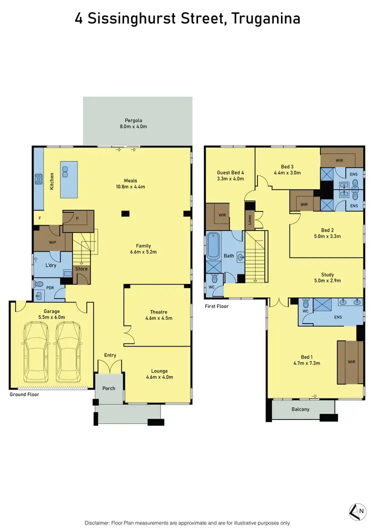 Floorplan of Homely house listing, 4 Sissinghurst Street, Truganina VIC 3029