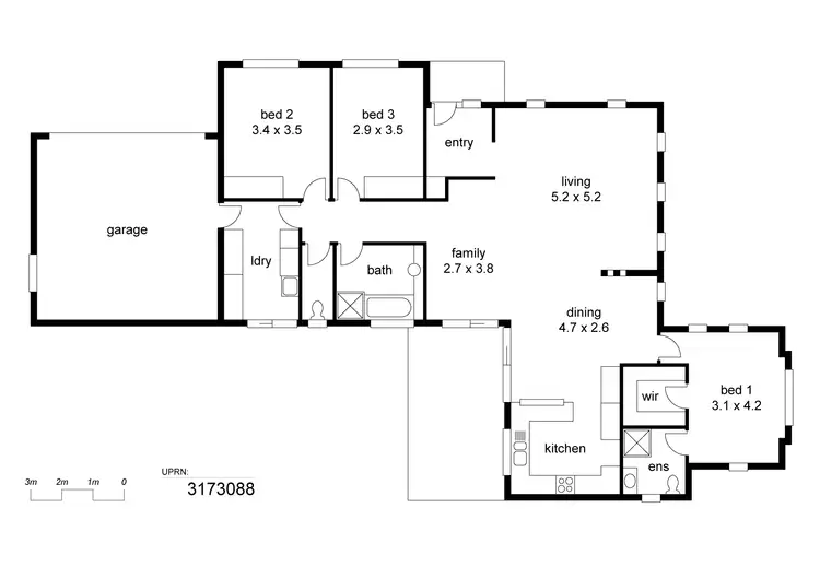 Floorplan of Homely house listing, Address available on request