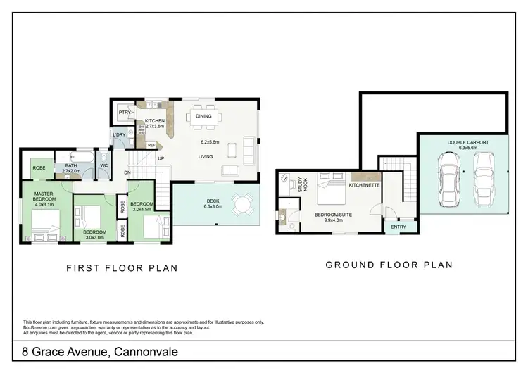 Floorplan of Homely house listing, 8 Grace Avenue, Cannonvale QLD 4802