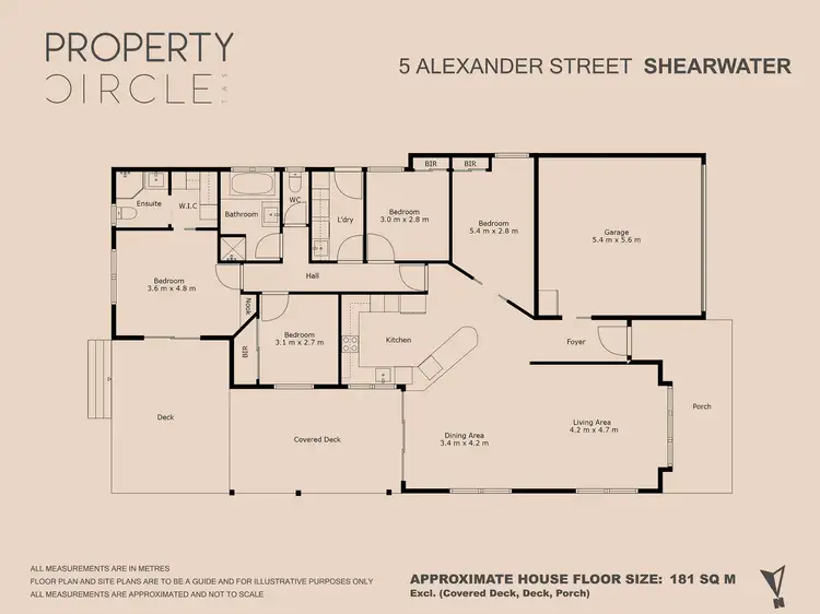 Floorplan of Homely house listing, 5 Alexander Street, Shearwater TAS 7307