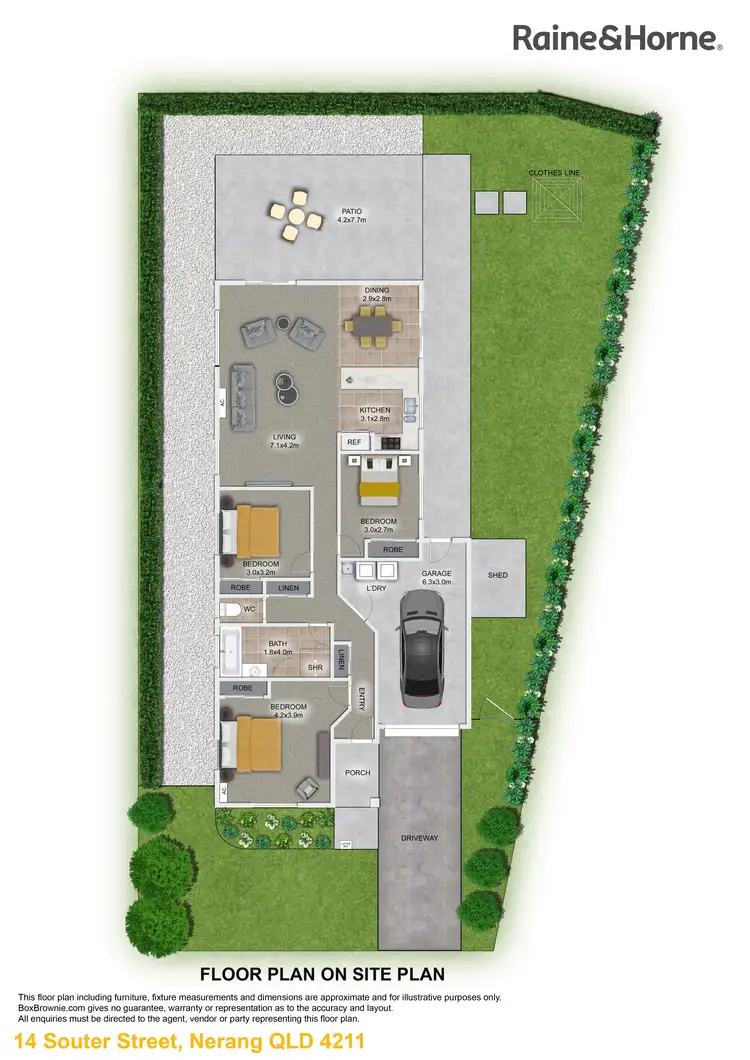Floorplan of Homely house listing, 14 Souter Street, Nerang QLD 4211