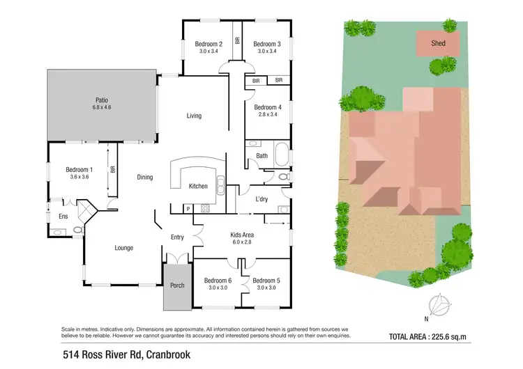 Floorplan of Homely house listing, 514 Ross River Road, Cranbrook QLD 4814
