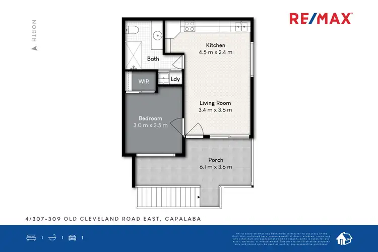 Floorplan of Homely unit listing, 4/307-309 Old Cleveland Road East, Capalaba QLD 4157