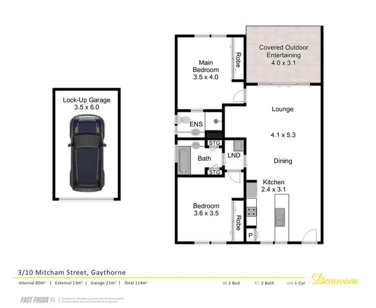 Floorplan of Homely apartment listing, 3/10 Mitcham Street, Gaythorne QLD 4051