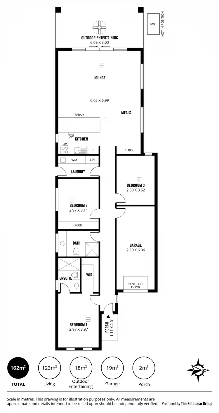 Floorplan of Homely house listing, 3B Acacia Street, Plympton Park SA 5038