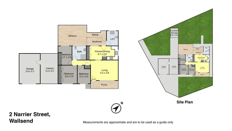 Floorplan of Homely house listing, 2 Narrier Street, Wallsend NSW 2287