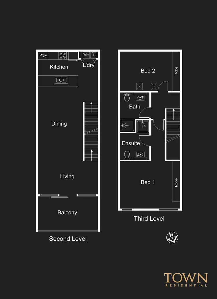 Floorplan of Homely townhouse listing, 22/815 Horse Park Drive, Amaroo ACT 2914
