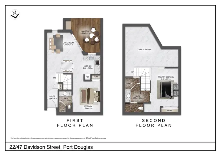 Floorplan of Homely apartment listing, 22/47 Davidson Street, Port Douglas QLD 4877