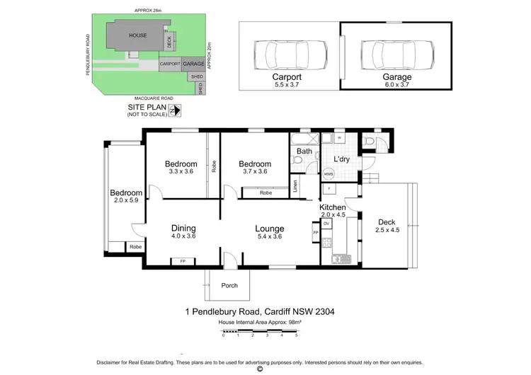 Floorplan of Homely house listing, 1 Pendlebury Road, Cardiff NSW 2285