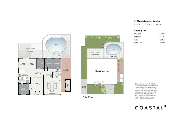 Floorplan of Homely house listing, 31 Blueash Crescent, Oxenford QLD 4210