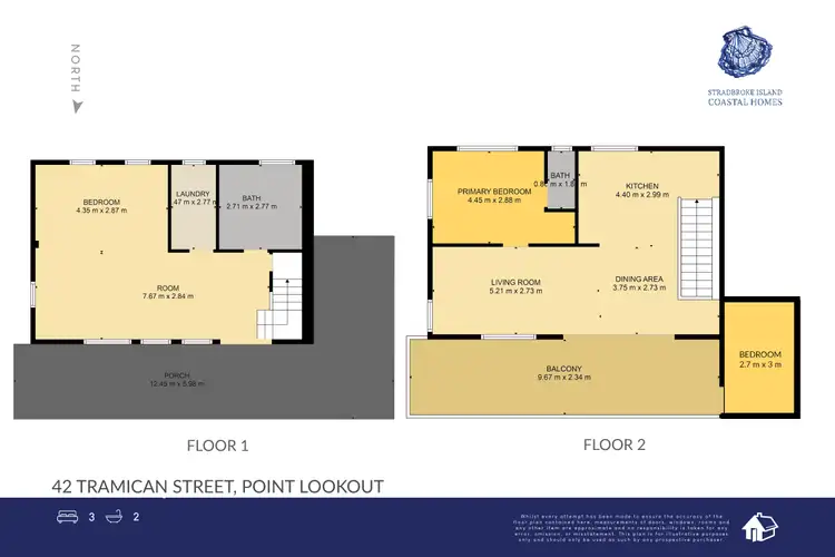 Floorplan of Homely house listing, 42 Tramican Street, Point Lookout QLD 4183