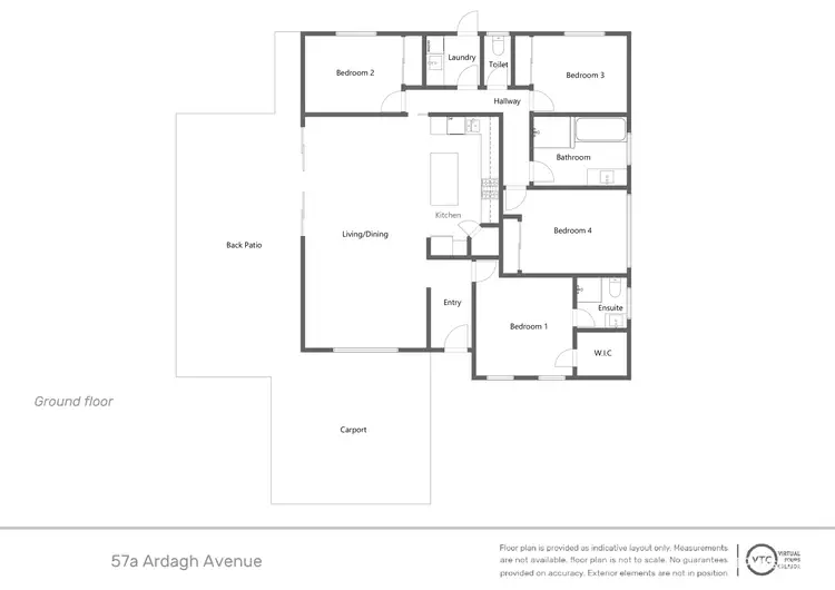 Floorplan of Homely house listing, 57A Ardagh Avenue, Kalgoorlie WA 6430