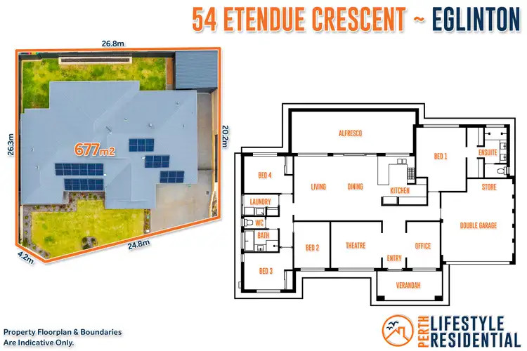 Floorplan of Homely house listing, 54 Etendue Crescent, Eglinton WA 6034