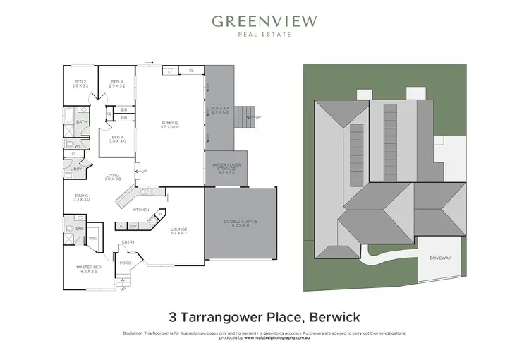 Floorplan of Homely house listing, 3 Tarrangower Place, Berwick VIC 3806