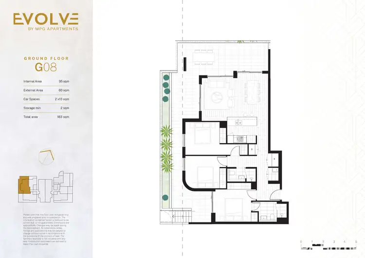 Floorplan of Homely apartment listing, G08/6 James Street, Blakehurst NSW 2221