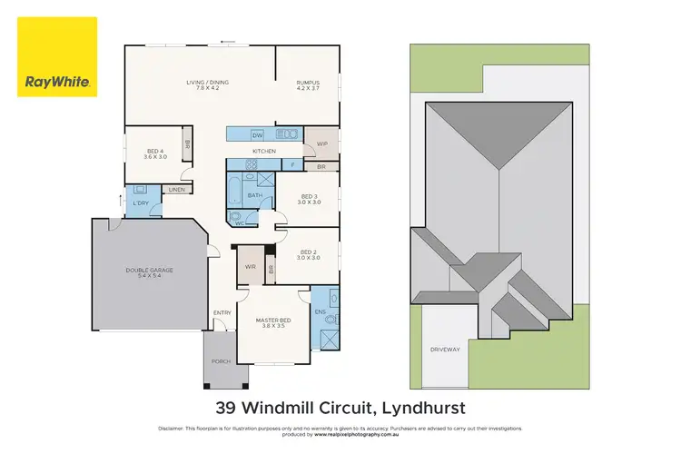 Floorplan of Homely house listing, 39 Windmill Circuit, Lyndhurst VIC 3975
