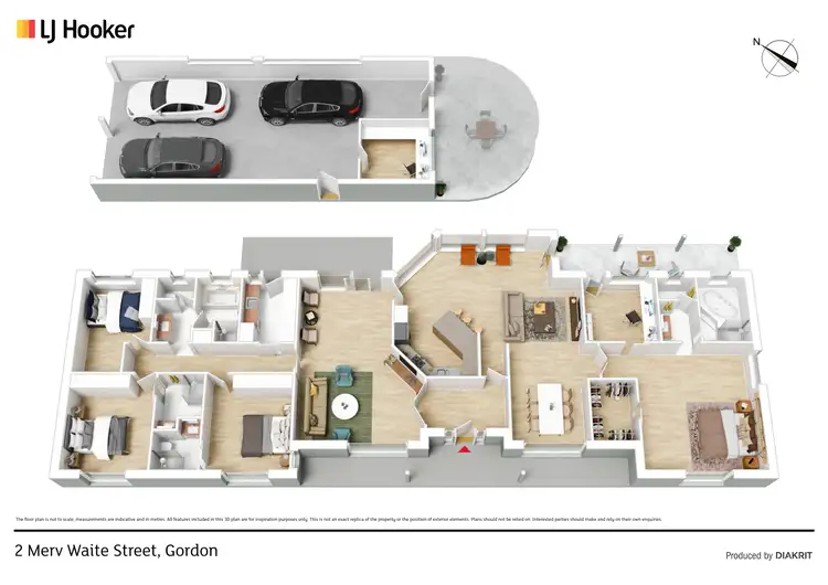 Floorplan of Homely house listing, 2 Merv Waite Street, Gordon ACT 2906