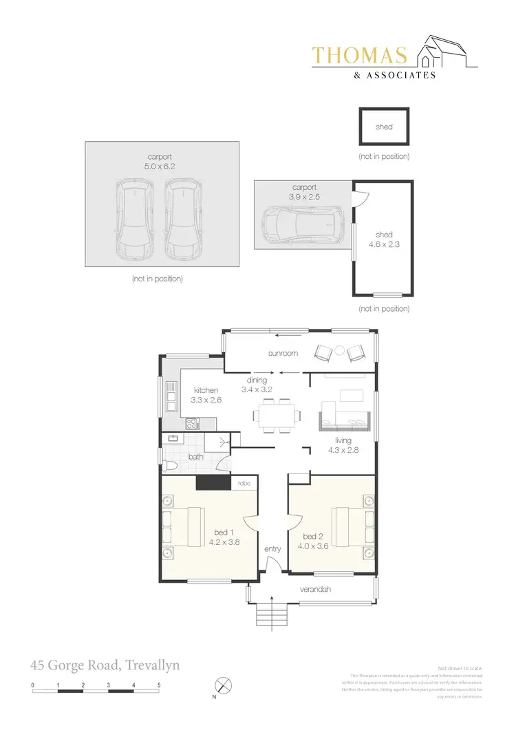 Floorplan of Homely house listing, 45 Gorge Road, Trevallyn TAS 7250