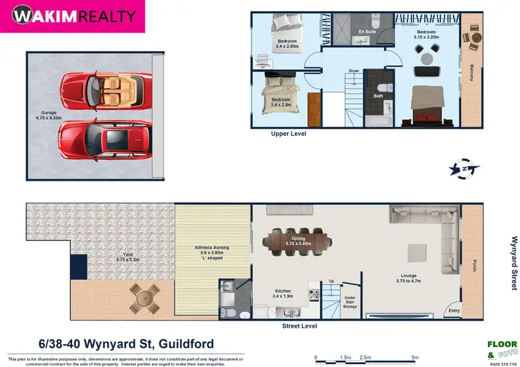Floorplan of Homely house listing, 6/38-42 Wynyard Street, Guildford NSW 2161