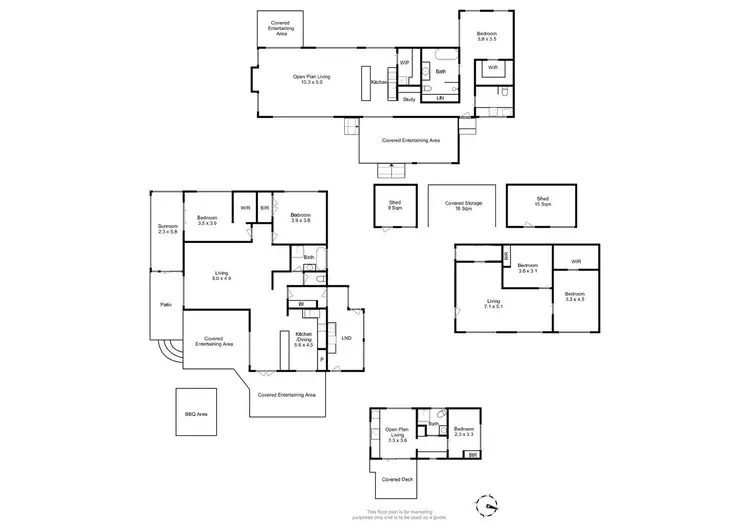 Floorplan of Homely house listing, 38 Glenlea Drive, Gretna TAS 7140
