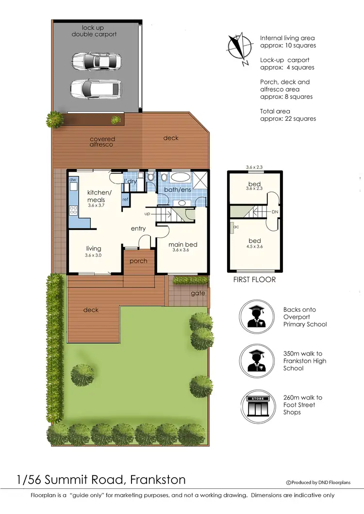 Floorplan of Homely house listing, 1/56 Summit Road, Frankston VIC 3199
