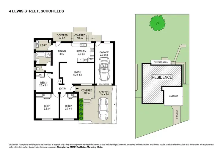 Floorplan of Homely house listing, 4 Lewis Street, Schofields NSW 2762