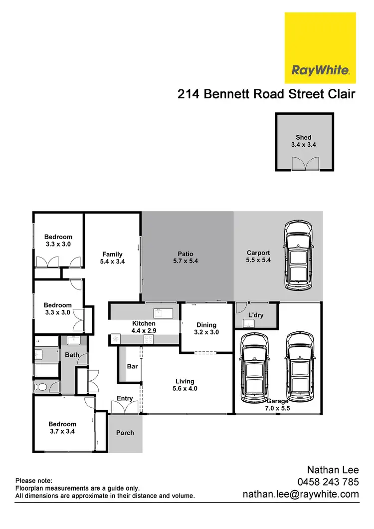 Floorplan of Homely house listing, 214 Bennett Road, St Clair NSW 2759