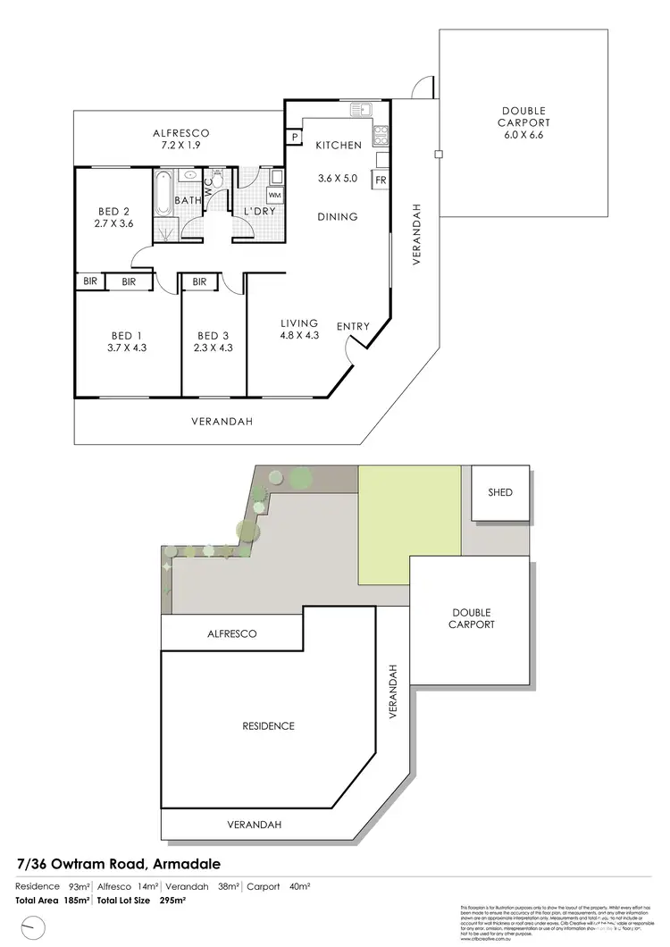 Floorplan of Homely house listing, 7/36 Owtram Road, Armadale WA 6112