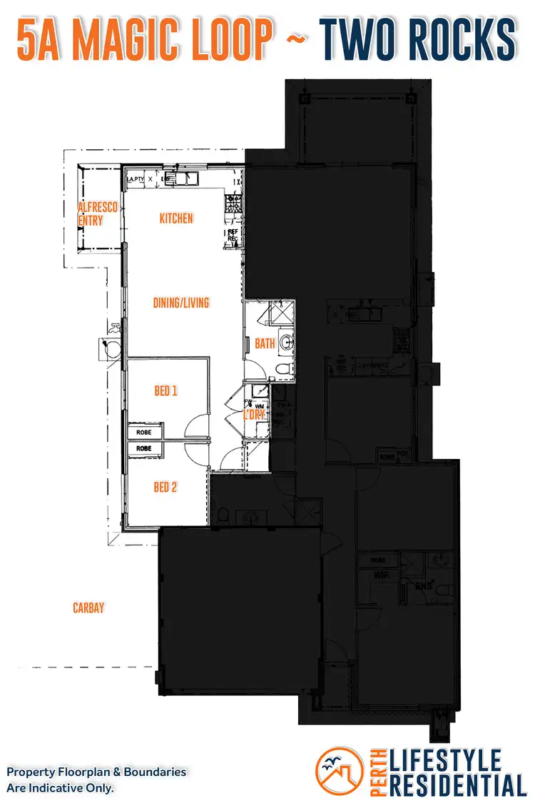 Floorplan of Homely other listing, 5a Magic Loop, Two Rocks WA 6037