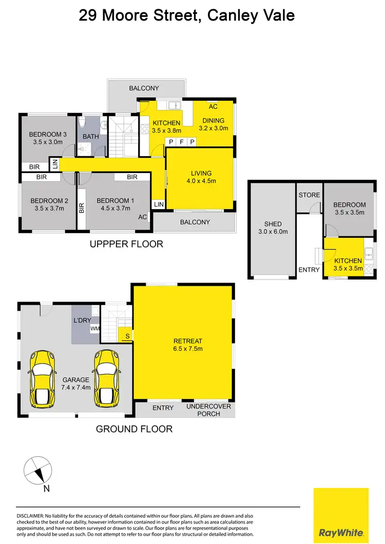 Floorplan of Homely house listing, 29 Moore Street, Canley Vale NSW 2166