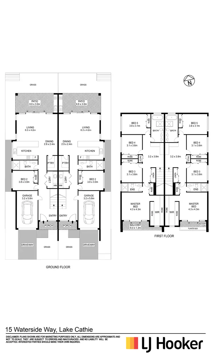 Floorplan of Homely land listing, 15 Waterside Way, Lake Cathie NSW 2445